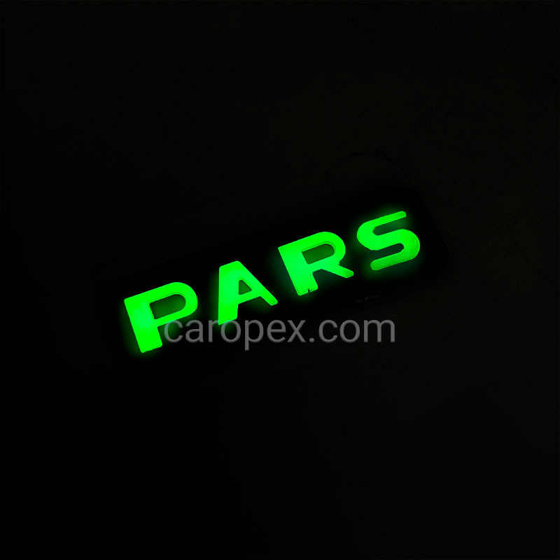 آرم شب تاب نوشته PARS