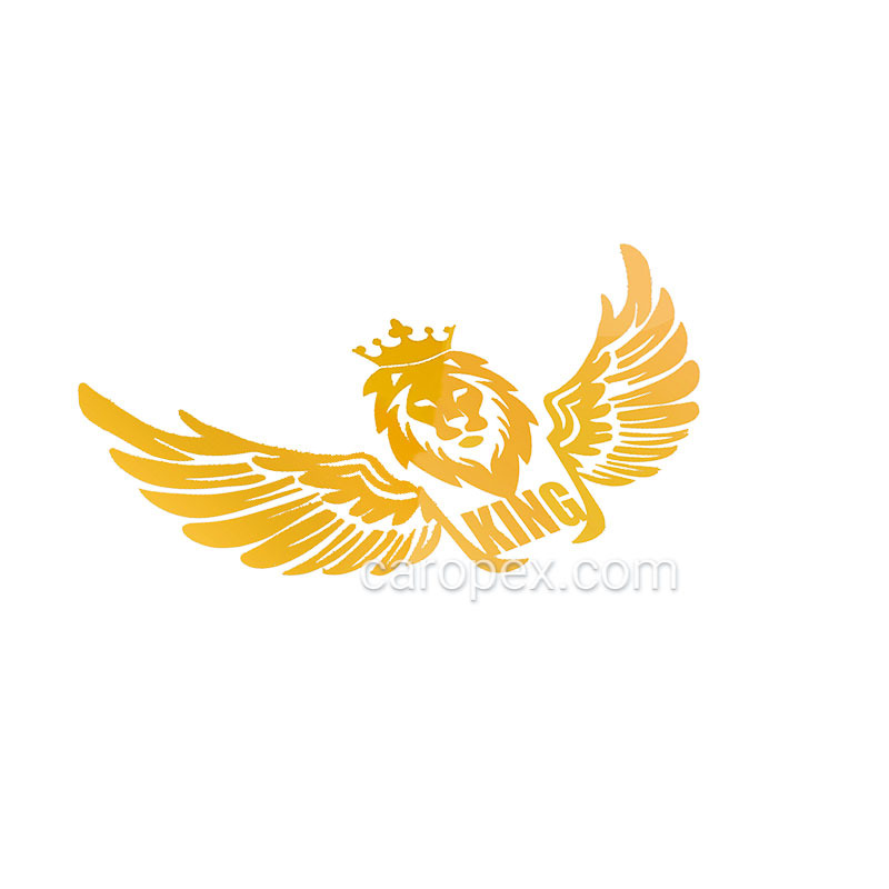 استیکر برچسب شیشه خودرو طرح Winged LION