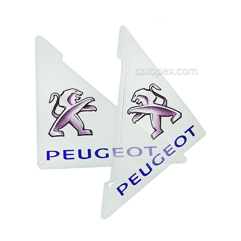 ضربه گیر اسپرت لبه درب خودرو ژله ای پژو Peugeot شفاف بسته 2 عددی