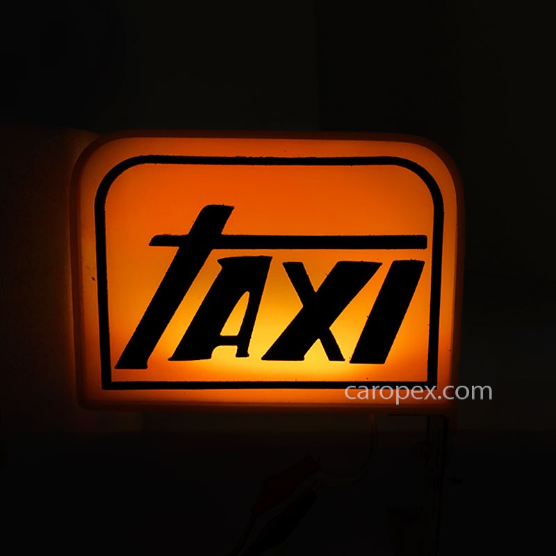 تابلو تاکسی TAXI دو طرفه چراغدار