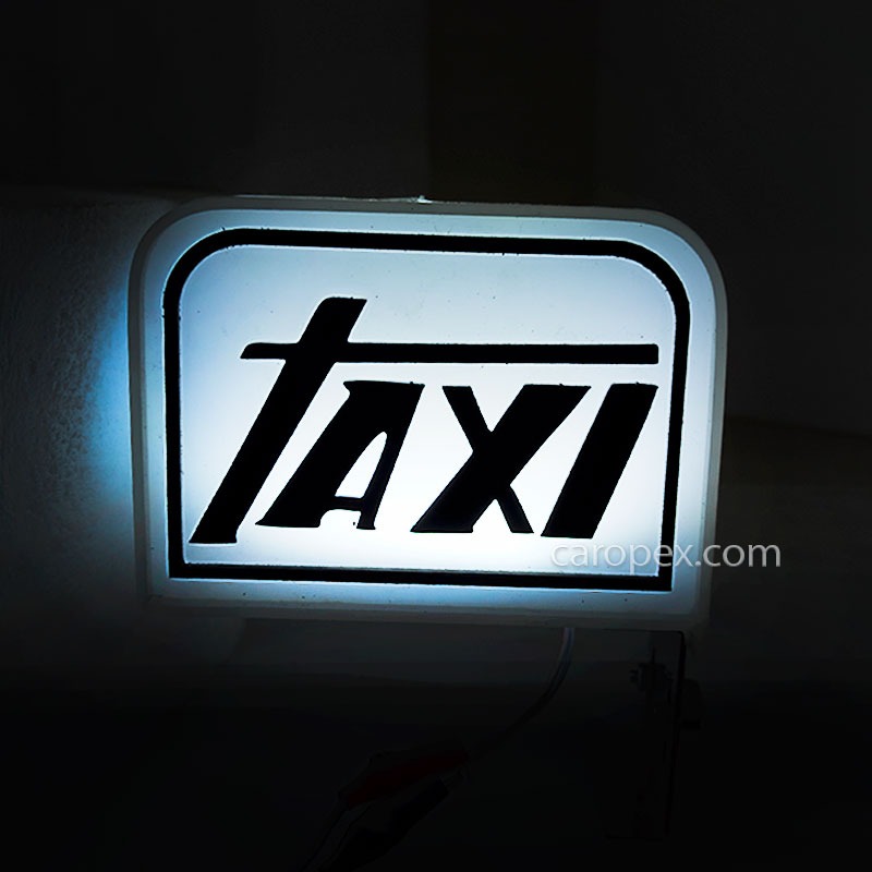 تابلو تاکسی TAXI دو طرفه چراغدار