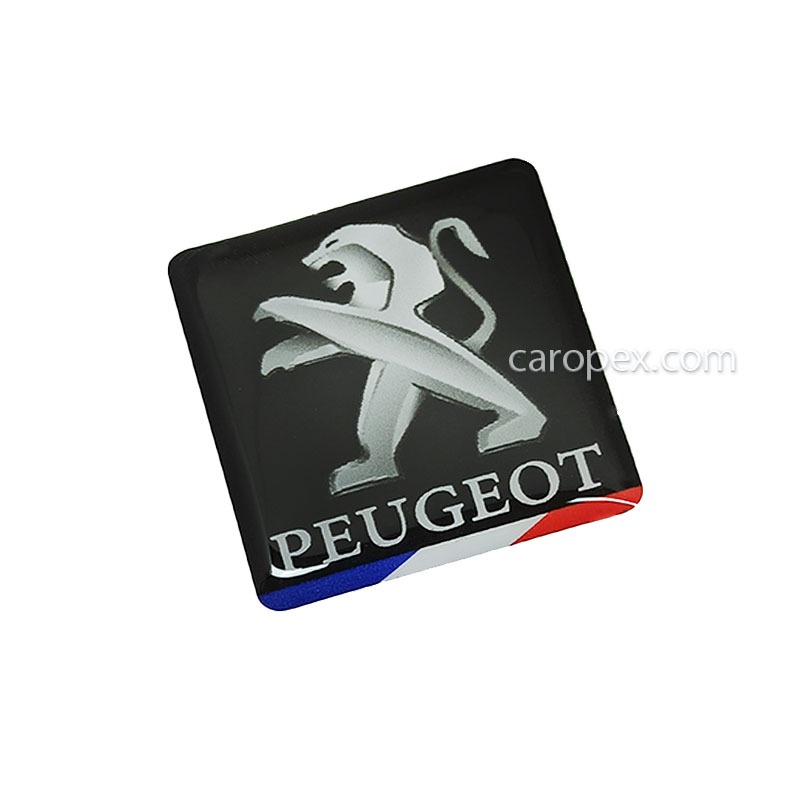 برچسب ژله ای روی موتور پژو PEUGEOT طرح پرچم فرانسه