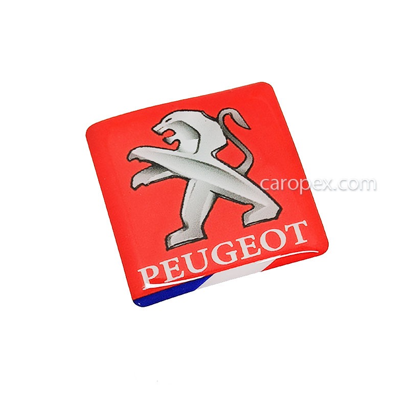 برچسب ژله ای روی موتور پژو PEUGEOT طرح پرچم فرانسه