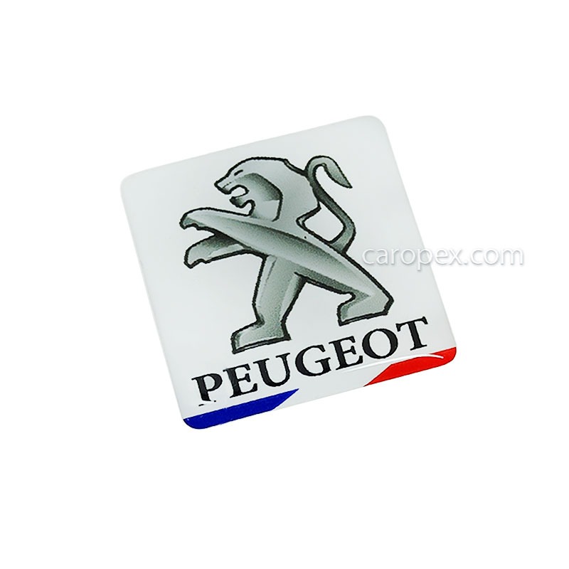 برچسب ژله ای روی موتور پژو PEUGEOT طرح پرچم فرانسه